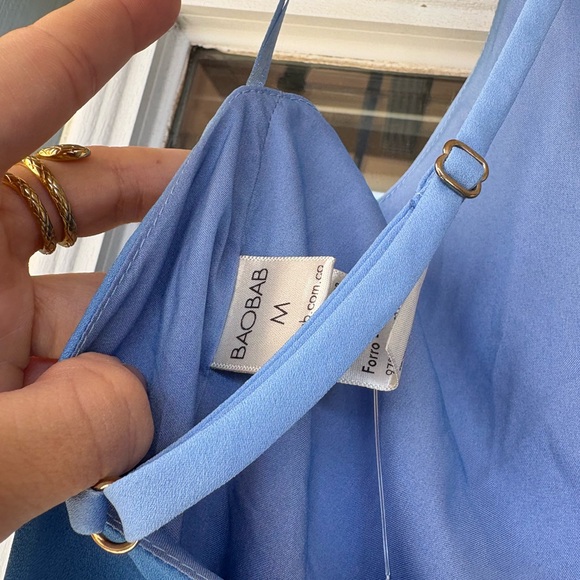 Baobab ARI wrap neck mini dress ombré medium - Picture 11 of 15